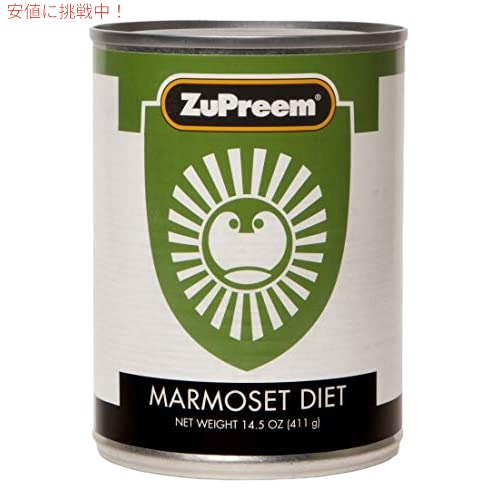 【最大2000円OFF 4/10金1:59まで】ZuPreem 12 パック マーモセット ダイエット フード、14.5 オンス