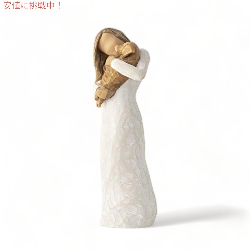 【最大2000円クーポン 7/26(日)01:59まで】Willow Tree 愛らしいあなた (金色の犬) 原型制作 ハンドペイント フィギュア｜アメリカーナ　Americana