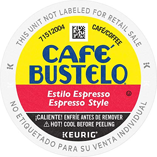 【最大2000円OFF 4/10金1:59まで】Caf? Bustelo エスプレッソ スタイル ダーク ロースト コーヒー 12 カウント (6 パック)