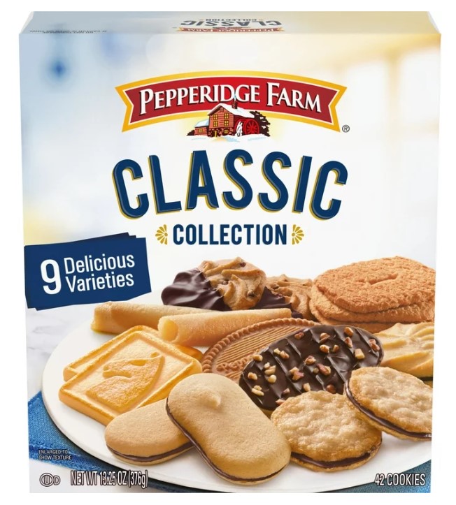 【楽天市場】Pepperidge Farm Cookies Classic Collection, 9 Cookie Varieties ...