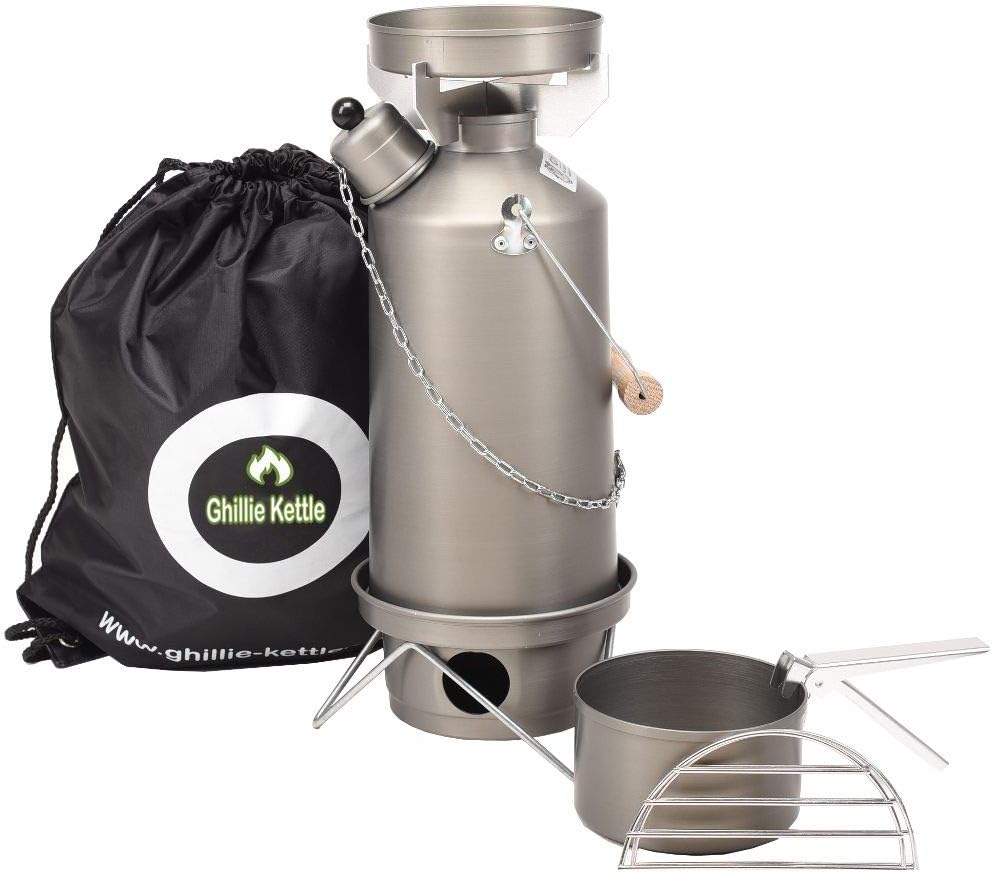 【楽天市場】Ghillie Kettle Adventurer and Cook Kit-ハードアノード化：AMERICAN CREW GROUP