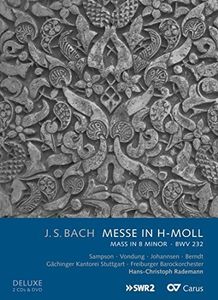 【輸入盤CD】【新品】J.S. Bach/Sampson/Vondung/Johannsen/Berndt / Messe In H-Moll (Mass In B Minor) BWV 233 (w/DVD)