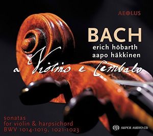 【輸入盤CD】【新品】J.S. Bach/Hobarth/Hakkinen / Sonatas For Violin & Harpsichord (SACD)