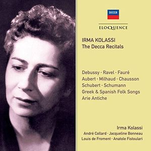 【輸入盤CD】【新品】Irma Kolassi / Irma Kolassi: Decca Recitals 【K2017/4/21発売】