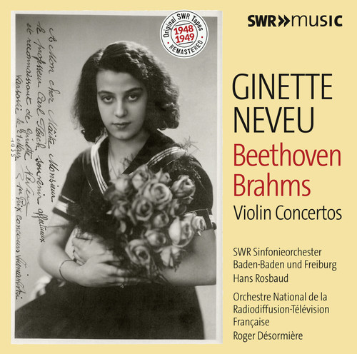 【輸入盤CD】【新品】Beethoven/Brahms/Neveu/Orchestre National / Beethoven & Brahms: Violin Concertos【K2016/10/14発売】