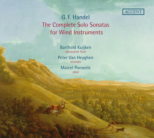 【輸入盤CD】【新品】G. Handel/Barthold Kuijken/Peter Van Heyghen / Complete Solo Sonatas For Wind Instruments