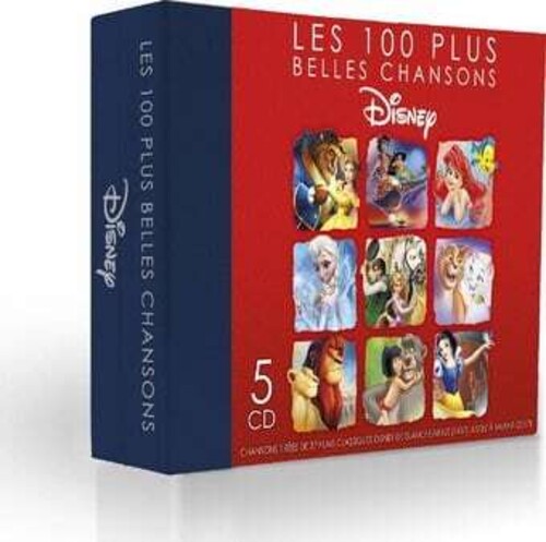 【輸入盤CD】【新品】VA / Les 100 Plus Belles Chansons De Disney (The 100 Most Beautiful Disney Songs) 【K2019/12/6発売】