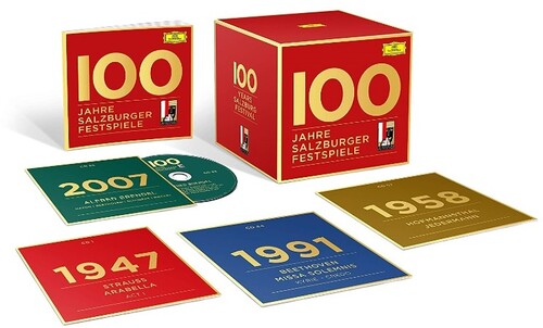 【輸入盤CD】【新品】VA / 100 Jahre Salzburger Festspiele (Box)【K2020/10/9発売】