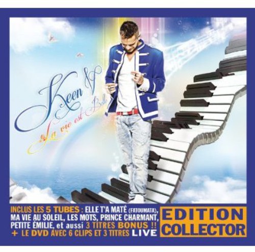 【輸入盤CD】【新品】Keen'v / La Vie Est Belle (Bonus DVD)