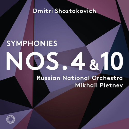 【輸入盤CD】【新品】Shostakovich/Pletnev / Symphonies 4 & 10 (2PK) 【K2018/7/6発売】