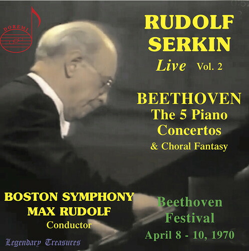 【輸入盤CD】【新品】Beethoven/Serkin/Boston Symphony / Rudolf Serkin Live 2 (3PK)【K2022/5/13発売】