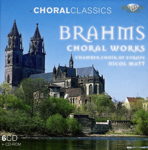 【輸入盤CD】【新品】　Brahms/Chamber Choir Of Europe/Matt / Choral Works (w/CD-ROM) (Box)