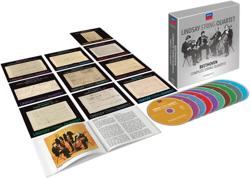 【輸入盤CD】【新品】Beethoven/Lindsay String Quartet / Beethoven: Complete String Quartets (Box) (Limited Edition)【K2021/7/30発売】