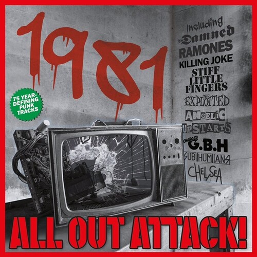 【輸入盤CD】【新品】VA / 1981: All Out Attack【K2023/1/20発売】 4,403円