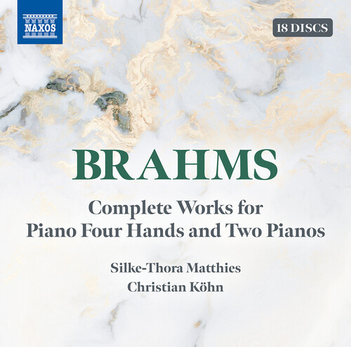 【輸入盤CD】【新品】Brahms/Matthies/Kohn / Complete Works For Piano (Box)【K2022/6/24発売】｜あめりかん・ぱい