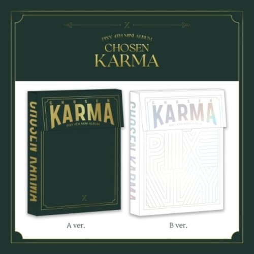 【輸入盤CD】【新品】Pixy / Chosen Karma - Random Cover - Incl. 62pg Photobook, Lyrics Paper, 2 Photocards, 2 Scratch Message Cards + 2 Stickers【K2023/3/24発売】