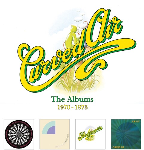 【輸入盤CD】【新品】Curved Air / Albums 1970-1973 (ﾘﾏｽﾀｰ盤)【K2021/2/5発売】｜あめりかん・ぱい