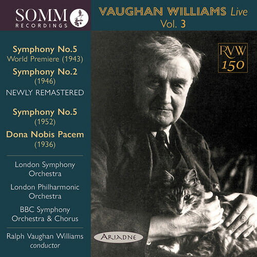 【輸入盤CD】【新品】Vaughan Williams/LSO/London Phil Orch / Live Vo. 3【K2022/11/18発売】 (ヴォーン・ウィリアムス)