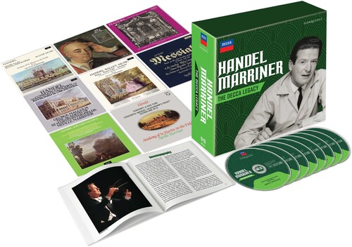 【輸入盤CD】【新品】Handel/Neville Marriner / Handel Marriner: The Decca Legacy (Box) (Limited Edition)【K2024/3/22発売】