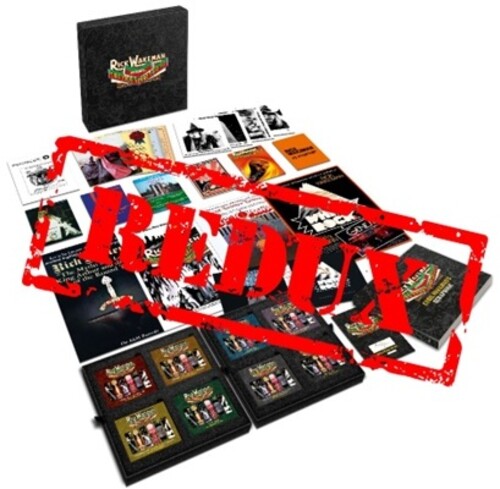 【輸入盤CD】【新品】Rick Wakeman / Prog Years Redux: 1973-1977 (w/Book) (w/DVD) (Box)【K2024/4/26発売】(リック・ウェイクマン )27CD + 5DVD Box Set|あめりかん・ぱい