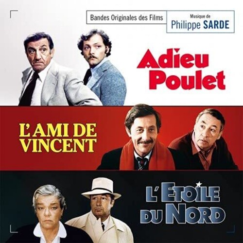 【輸入盤CD】【新品】Philippe Sarde / Adieu Poulet/L'Ami De Vincent/L'Etoile Du Nord【K2021/10/8発売】