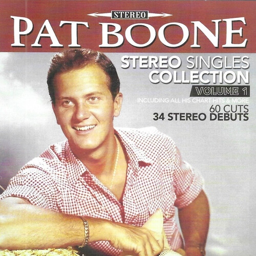 【輸入盤CD】【新品】PAT BOONE / STEREO SINGLES COLLECTION 1【K2024/08/02発売】(パット・ブーン)
