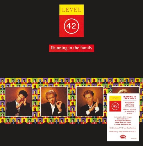 【輸入盤CD】【新品】LEVEL 42 / RUNNING IN THE FAMILY - DELUXE GATEFOLD PACKAGING【K2024/10/25発売】(レヴェル４２)