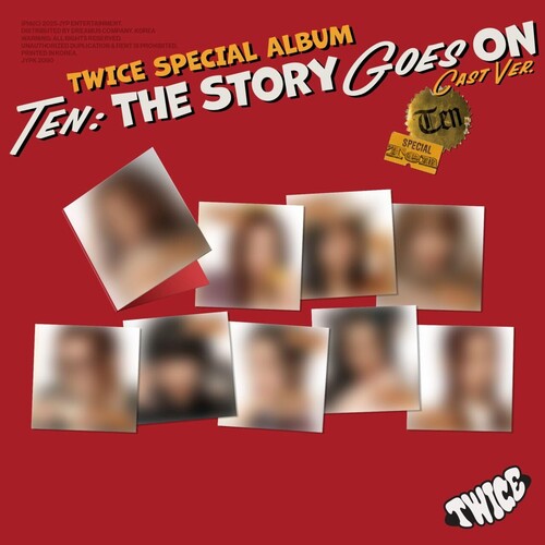 【輸入盤CD】【新品】TWICE / TEN: THE STORY GOES ON [CAST VER.]【K2025/10/10発売】(トゥワイス)