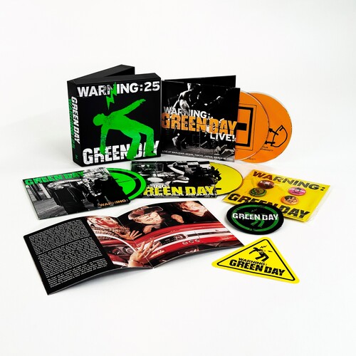 【輸入盤CD】【新品】GREEN DAY / WARNING (W/BOOK) (BONUS TRACKS) (Buttons) (Deluxe Edition) (Limited Edition)【K2025/11/14発売】(グリーン・デイ)
