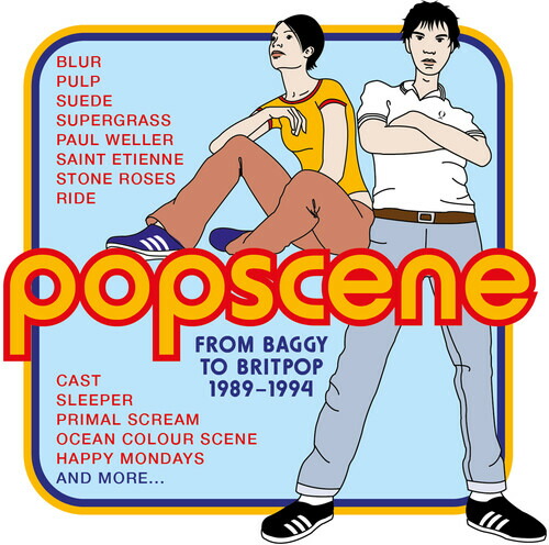 【輸入盤CD】【新品】VA / POPSCENE: FROM BAGGY TO BRITPOP 1989-1994【K2024/10/18発売】