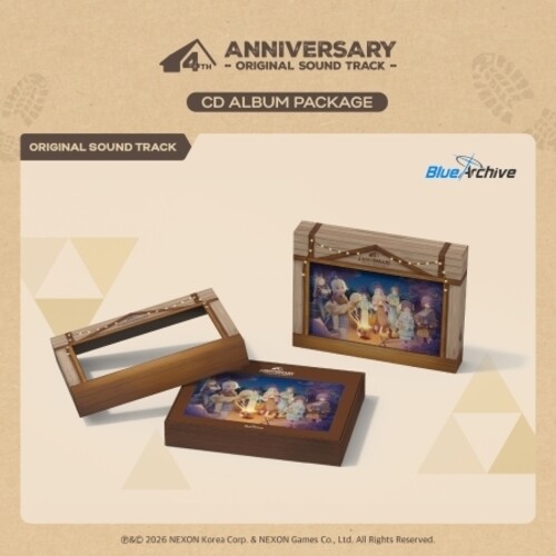 【輸入盤CD】【新品】Soundtrack / BLUE ARCHIVE 4TH ANNIVERSARY CD Package【K2026/2/6発売】(ブルーアーカイブ)