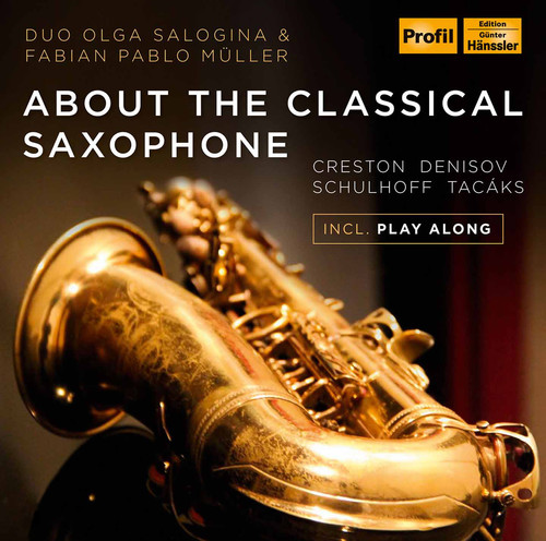 【輸入盤CD】【新品】Creston/Salogina/Mueller / About The Classical Saxophone