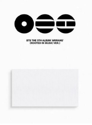 【輸入盤CD】【新品】BTS / BTS THE 5TH ALBUM 'ARIRANG' (ROOTED IN MUSIC VER.)【K2026/3/20発売】(ビー・ティー・エス/アリラン)