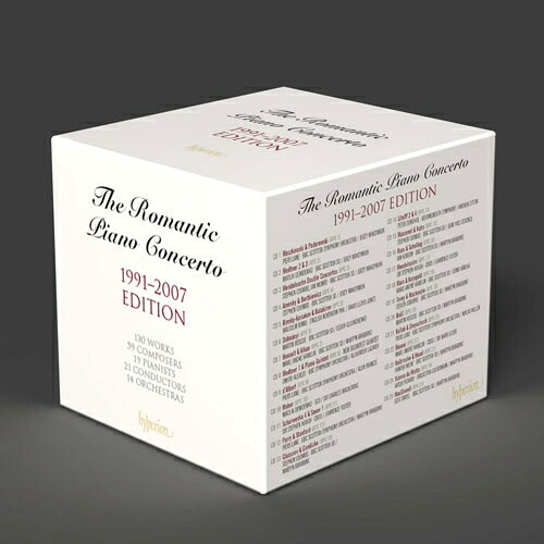 【輸入盤CD】【新品】VA / HYPERION ROMANTIC PIANO CONCERTO SERIES (ハイペリオン・ロマンティック・ピアノ・コンチェルト)【K2026/4/10発売】｜あめりかん・ぱい