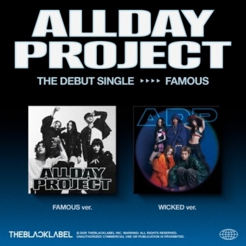 【輸入盤CD】【新品】ALLDAY PROJECT / FAMOUS - RANDOM COVER【K2025/7/4発売】