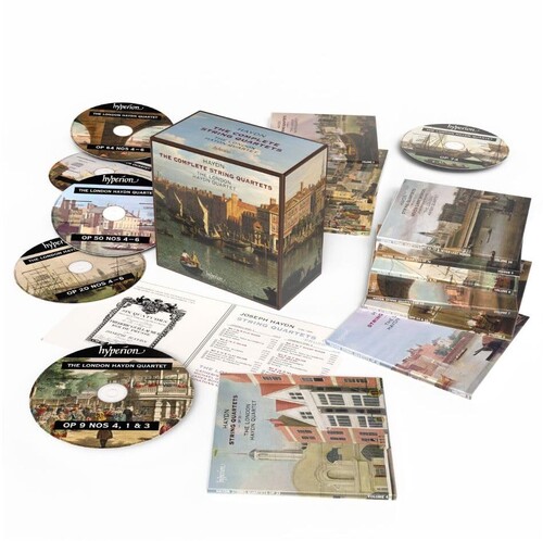 【輸入盤CD】【新品】LONDON HAYDN QUARTET / HAYDN: THE COMPLETE STRING QUARTETS (BOX)(弦楽四重奏曲全集/ロンドン・ハイドン四重奏団)【K2026/6/19発売】｜あめりかん・ぱい