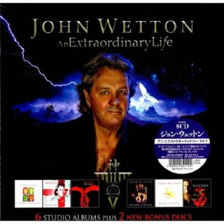 【国内盤CD】【新品】JOHN WETTON ／ アン・エクストラオーディナリー・ライフ[8枚組]【K2023/12/20発売】