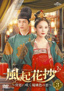 【国内盤DVD】【新品】風起花抄～宮廷に咲く琉璃色の恋～ DVD-SET3 [3枚組]