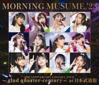 【国内盤ブルーレイ】【新品】モーニング娘。'23 ／ 25th ANNIVERSARY CONCERT TOUR～glad quarter-century～at 日本武道館〈2枚組〉[2枚組]【BM2024/2/7発売】