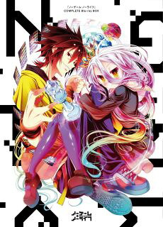 【国内盤ブルーレイ】【新品】ノーゲーム・ノーライフ COMPLETE Blu-ray BOX[2枚組]【B2024/4/24発売】