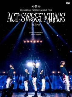 【国内盤DVD】【新品】TOMORROW&times;TOGETHER ／ WORLD TOUR ACT:SWEET MIRAGE IN JAPAN〈初回限定盤・3枚組〉[3枚組][初回出荷限定]【DM2024/09/04発売】｜あめりかん・ぱい