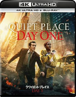 【国内盤UHD】【新品】クワイエット・プレイス:DAY 1 4K Ultra HD+ブルーレイ[2枚組]【UHD2024/10/09発売】