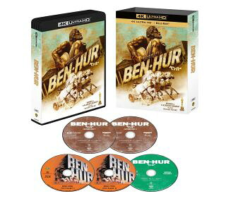 【国内盤UHD】【新品】ベン・ハー 4K UHD+ブルーレイセット[5枚組]【UHD2026/3/25発売】