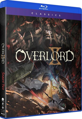 【輸入盤ブルーレイ】【新品】OVERLORD II: SEASON TWO - CLASSICS (2PC)【B2020/5/5発売】(ｱﾆﾒ)