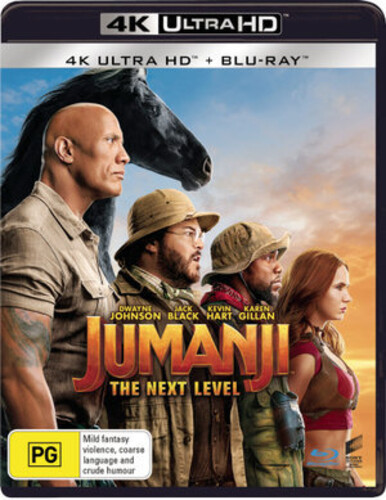 【輸入盤ブルーレイ】【新品】Jumanji: The Next Level｜あめりかん・ぱい