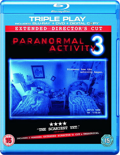 【輸入盤ブルーレイ】【新品】Paranormal Activity: Triple Play|あめりかん・ぱい