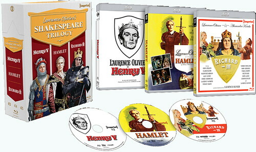 【輸入盤ブルーレイ】【新品】LAURENCE OLIVIER'S SHAKESPEARE TRILOGY (3PC)【B2025/6/6発売】 14,364円