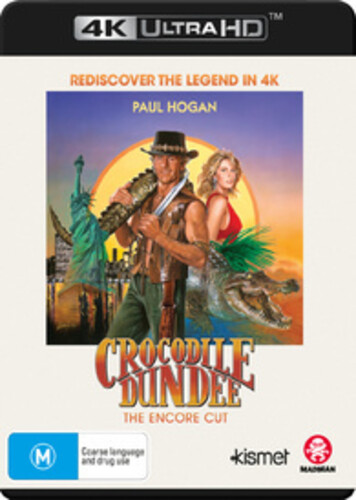 【輸入盤UHD】【新品】CROCODILE DUNDEE: THE ENCORE CUT【UHD2025/6/20発売】|あめりかん・ぱい