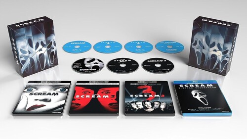 【輸入盤UHD】【新品】SCREAM 3 MOVIE COLLECTION (4K)【UHD2023/10/3発売】｜あめりかん・ぱい
