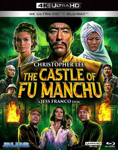 【輸入盤UHD】【新品】CASTLE OF FU MANCHU (w/Blu-ray)【UHD2025/7/29発売】